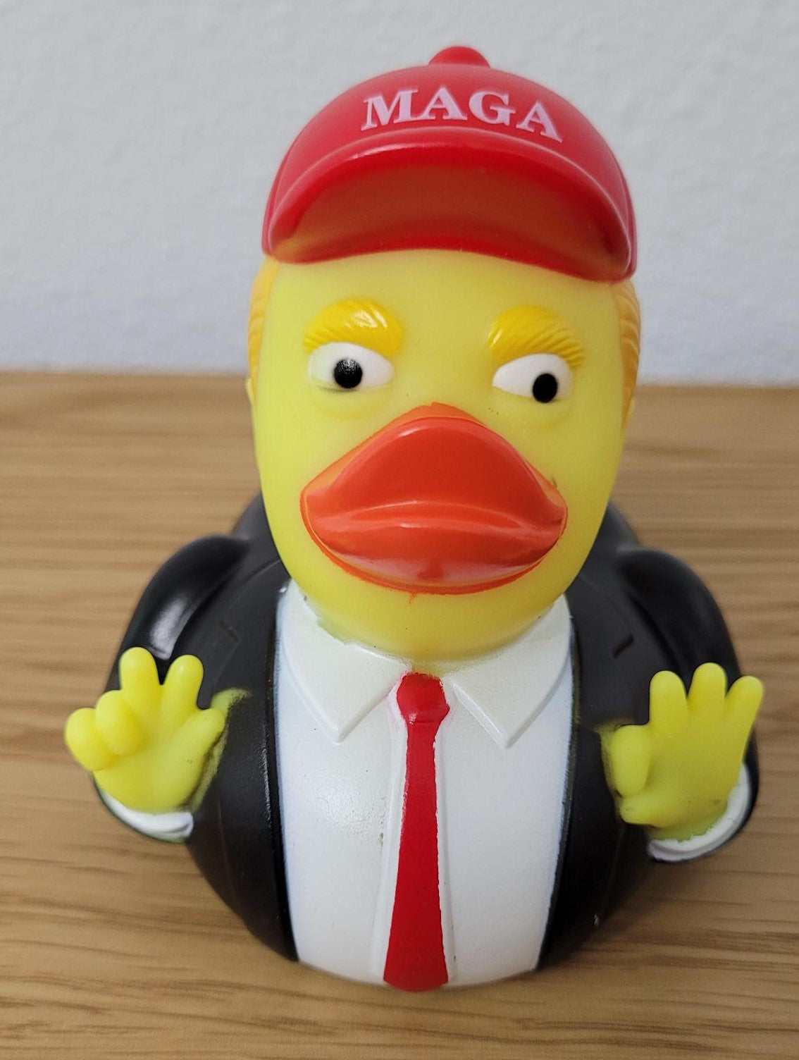 TRUMP MAGA HAT RUBBER DUCK